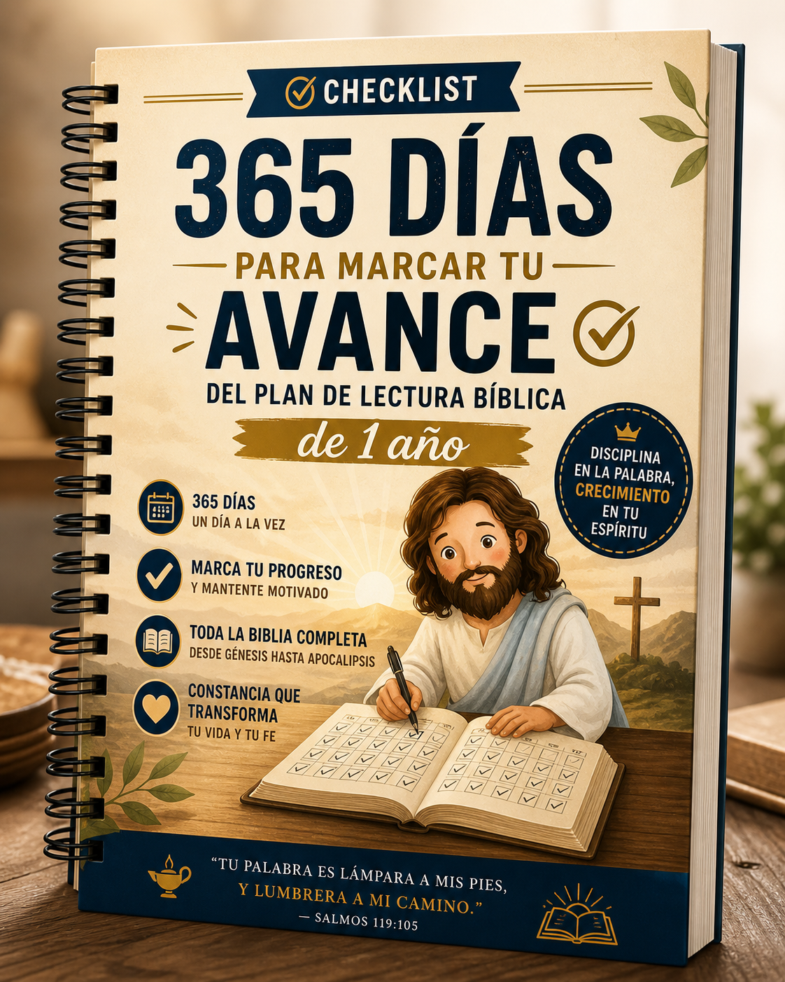 Checklist de Lectura Bíblica en 365 Días